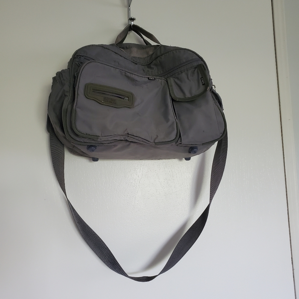 Vintage Sassy Duffle Bag Medium Gray